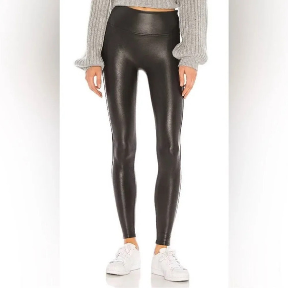 NWT Spanx Faux Leather Leggings - Picture 2 of 7